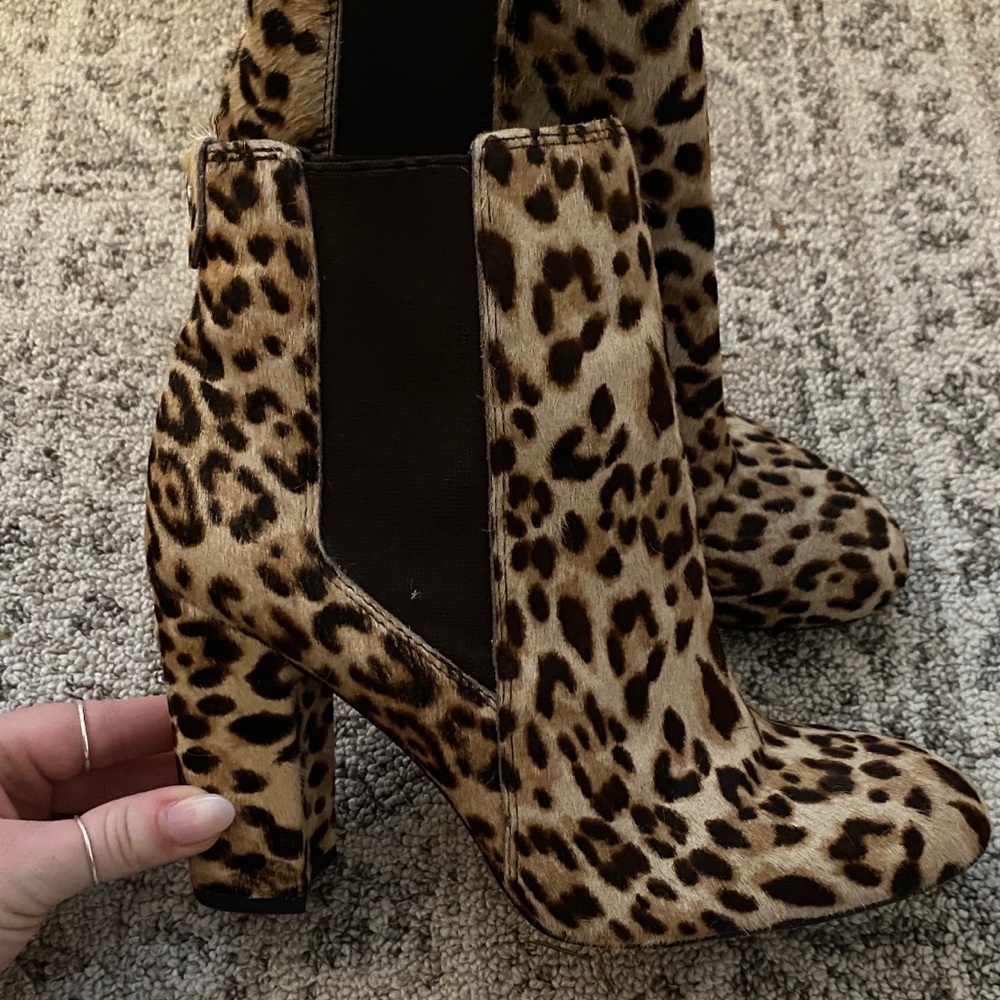 Sam Edelman Cheetah/Leopard Booties